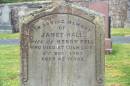 
Janet HALL
d: Colmslie 2 Dec 1903 aged 42
wife of Henry BELL

Melrose cemetery, Roxburgshire, Scotland


