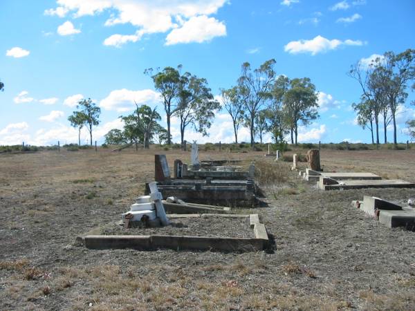 Meringandan cemetery, Rosalie Shire  | 