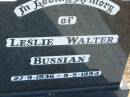 Leslie Walter BUSSIAN
b: 27 Sep 1936, d: 9 May 1994
Minden Zion Lutheran Church Cemetery