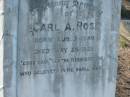 
Carl A ROSE
B: 3 Aug 1846, D: 25 May 1928
C.F. ROSE
aged 51 
MindenCoolana - St Johns Lutheran 
