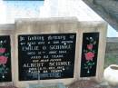 
Emilie O SCHIMKE
12 Jun 1964 aged 82
Albert SCHIMKE
2 Oct 1967 aged 88
MindenCoolana - St Johns Lutheran 
