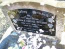 Heinrich August TREBBIN, father,
died 17 June 1969 aged 73 years;
St Johns Evangelical Lutheran Church, Minden, Esk Shire