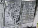 Frederick HORNE,
father,
died 20 June 1964 aged 89 years;
Eva Phoebe HORNE.
wife mother,
died 16 May 1934 aged 49 years;
Moore-Linville general cemetery, Esk Shire