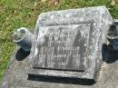 William AITKENHEAD,
husband father,
born 1896 Auckland NZ,
died 1956;
Moore-Linville general cemetery, Esk Shire