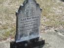 Elsie May BAILLS
23 Apr 1914
aged 10 yrs and 10 months
Mt Walker HistoricPublic Cemetery, Boonah Shire, Queensland