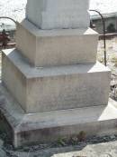 William STOKES
born May 20 1845
Died July 9 1905
aged 60 years
also
Sarah STOKES
D 10 Apr 1950
aged 84 yrs 6 months
research contact: Susan Travers shopsuey@optusnet.com.au
Mt Walker HistoricPublic Cemetery, Boonah Shire, Queensland