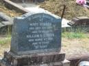Mary STOKES
22 Jul 1940
aged 70 years
William H STOKES
4 Mar 1942 aged 72
Mt Walker HistoricPublic Cemetery, Boonah Shire, Queensland