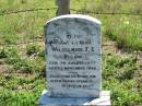 Wilhelmine F.E. BULOW,
born 20 Aug 1877 died 1 Nov 1902;
Mt Beppo General Cemetery, Esk Shire