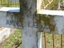 Amalie E. BULOW,
born 15 Dec 1841 died 31 Jan 1912;
Mt Beppo General Cemetery, Esk Shire