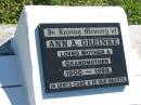 Ann A. GREINKE,
mother grandmother,
1900 - 1999;
Mt Beppo General Cemetery, Esk Shire