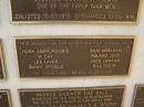 Hugh ABERCROMBIE
R DAY
Les LAVER
Bunny OTOOLE
Sam ABRAHAM
Roland JORY
Jack LAWTON
Bill ROSIN
War Memorial, Elsie Laver Park, Mudgeeraba