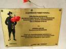 Tommy PURCELL (Tommy Lee) B; Atherton, DOW 19-09-1918
Andrew WILKIE
War Memorial, Elsie Laver Park, Mudgeeraba