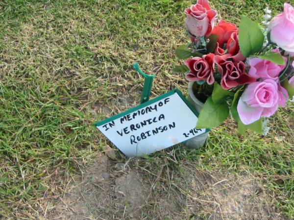 Veronica ROBINSON;  | Mudgeeraba cemetery, City of Gold Coast  | 