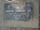 Ellen Martha NORGROVE,
died 23 Oct 1990 aged 84 years;
Mudgeeraba cemetery, City of Gold Coast