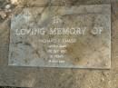 Richard F. CHASE,
died 21 Dec 1987 aged 81 years;
Mudgeeraba cemetery, City of Gold Coast