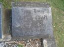 Harry Kenny THORPE,
born 28-3-1905,
died 1-9-1983;
Edith Jean THORPE,
born 7-10-1908,
died 16-3-1983;
Mudgeeraba cemetery, City of Gold Coast