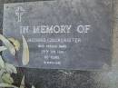 Jacobus (Jack) RIGTER,
died 28 Jan 1991 aged 66 years;
Mudgeeraba cemetery, City of Gold Coast