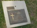L.J. DOUGLAS,
died 4 March 1986 aged 63 years;
Evelyn Pearl DOUGLAS,
wife of Leslie James,
mother of Leslie Gavin & Malcolm Colin;
Mudgeeraba cemetery, City of Gold Coast