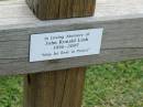John Ronald LUSH,
1936 - 2007;
Mudgeeraba cemetery, City of Gold Coast