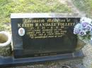 Keith Randall FOLLETT,
21-4-23 - 8-12-99,
husband of Val,
dad of Kaye, Len, Doug, Nieve, Jan & families;
Mudgeeraba cemetery, City of Gold Coast