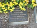 Norma Phyllis ANDERSON,
22-8-1921 - 27-2-2000,
mum mother-in-law nanna;
Mudgeeraba cemetery, City of Gold Coast