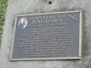 Jason Craig Leif KNUDSON,
23-8-1974 - 13-2-2000,
son of Ken & Rhonda,
brother of Belinda;
Mudgeeraba cemetery, City of Gold Coast
