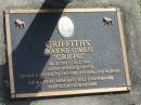 Wayne Owen (Griffo) GRIFFITHS,
20-2-1955 - 25-2-2000,
husband of Sue,
father of Amanda, Belinda & Nathan;
Mudgeeraba cemetery, City of Gold Coast
