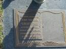 John William GRIFFITHS,
11-9-1914 - 21-7-2004,
husband father grandfather;
Mudgeeraba cemetery, City of Gold Coast