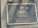Keith Douglas GRAY,
16-2-1939 - 16-3-1997,
husband of Cleta,
father of Julie, Carol, Lindy, Wayne & Paul;
Mudgeeraba cemetery, City of Gold Coast