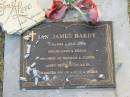 Ian James HARDY,
3-8-1933 - 10-8-2006,
son of Greg & Eileen,
brother of Graham & Judith,
husband of Ruth,
pop of Angus & Millie;
Mudgeeraba cemetery, City of Gold Coast