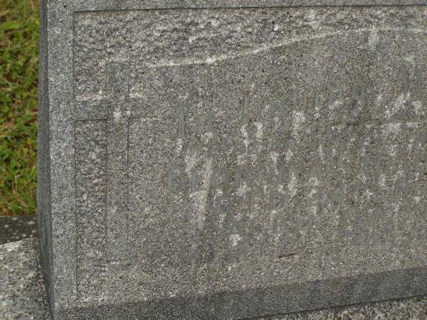 Georgina Sarah MCGRATH,  | wife mother,  | died 24 Dec 1950 aged 67 years;  | Murwillumbah Catholic Cemetery, New South Wales  | 