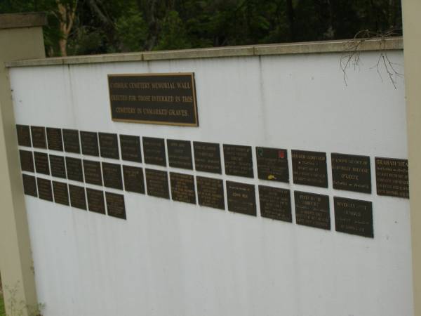 Murwillumbah Catholic Cemetery, New South Wales  | 