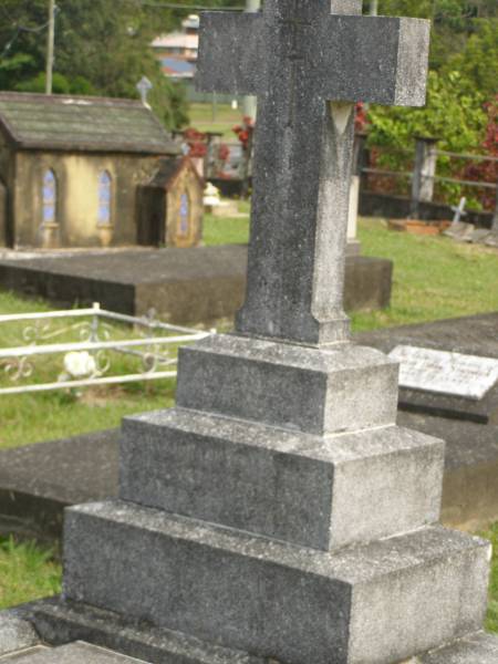 aged 71 years;  | Murwillumbah Catholic Cemetery, New South Wales  | 