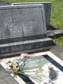 
Margaret Teresa MCLEOD,
wife mother,
died 23-11-62 aged 65 years;
Herbert Charles MCLEOD,
father,
died 12 April 1980 aged 83 years;
Murwillumbah Catholic Cemetery, New South Wales
