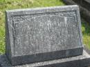 
Grace BOYTER,
wife mother,
died 30 Dec 1960 aged 70 years;
Murwillumbah Catholic Cemetery, New South Wales
