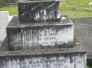 
Patrick BYRNE,
died 6 Nov 1923 aged 83 years;
Hanna BYRNE,
died 13 Aug 1955 aged 86 years;
Murwillumbah Catholic Cemetery, New South Wales
