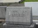 
John Vaughan LARKIN,
died 6 Feb 1959 aged 84 years;
Murwillumbah Catholic Cemetery, New South Wales
