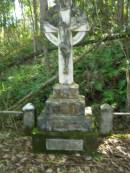 Daniel MAYE,
killed in action France 5 Oct 1917 aged 29 years;
Bernard MAYE,
died 23 Jan 1919 aged 14 years;
Patrick John MAYE,
father,
died 11 Nov 1920 aged 57 years;
Thomas Patrick MAYE,
died 26 July 1912 aged 37? years;
North Tumbulgum cemetery, New South Wales