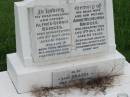 Alfred George Bridges
3 Sep 1940
aged 61
(wife)
Annie Wilhelmina Bridges
11 Oct 1971
aged 93
Also
baby Brazel
20 Feb?? 1942
Nundah German Station Cemetery: (AlburyBridges relatives)