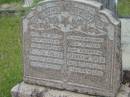 Eliza GOSS
13 Apr 1848
aged 61
George W GOSS
4 Oct 1970
aged 84
Nundah German Station Cemetery: (AlburyBridges relatives)