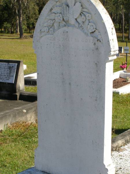 Otto Ferdinand BUROW,  | born 11 July 1902,  | died 26 March 1922;  | Pimpama Island cemetery, Gold Coast  | 