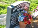 LESCHKE, Albert Hermann,
husband father grandfather,
9-12-1912 - 21-5-1996;
Plainland Lutheran Cemetery, Laidley Shire