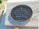 Clarence John MAROSKE
b: 20 Nov 1928, d: 1 Sep 2003
Plainland Lutheran Cemetery, Laidley Shire