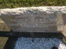 Edith M. YEATES,
died 29 April 1943;
Eliza H. TODD,
sister,
died 9 Jan 1944;
Polson Cemetery, Hervey Bay