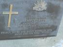 H.C. DAVIS,
died 28 Oct 1962 aged 59 years,
wife Emily,
son Neil;
Polson Cemetery, Hervey Bay