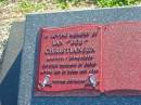 Ian (Bob) CHRISTIANSEN,
11-6-1951 - 29-10-2005,
husband of Cecily,
son of Norm & Joan;
Polson Cemetery, Hervey Bay