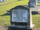 Sarah AUSTIN,
died 1 Aug 1940 aged 72 years;
Zachariah AUSTIN,
died 28 Feb 1956 aged 87 years;
Polson Cemetery, Hervey Bay