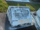 James Bernard CHRISTIAN,
husband father,
died 15 May 1958;
Polson Cemetery, Hervey Bay