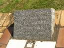 Hester WARREN,
wife,
of Cape Town,
died 2-6-1968;
Polson Cemetery, Hervey Bay
