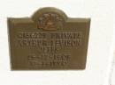 Arthur Levison JEFFS,
26-12-1908 - 17-1-1990;
Polson Cemetery, Hervey Bay